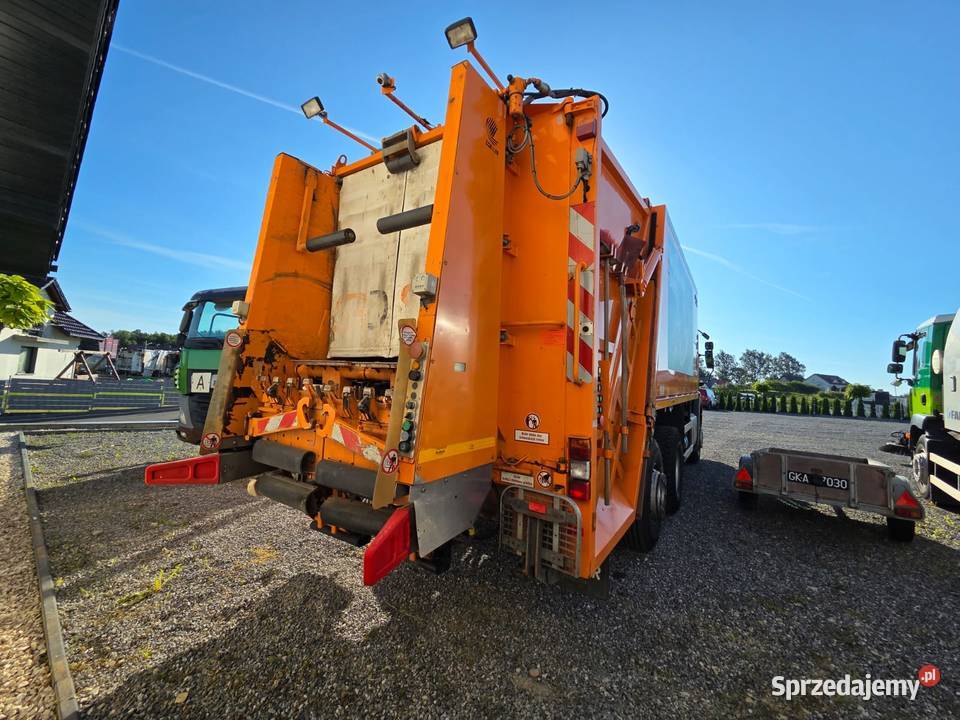 Śmieciarka MercedesBenz Econic 2635 Euro 6 3 pełny VAT Sierakowice sprzedam