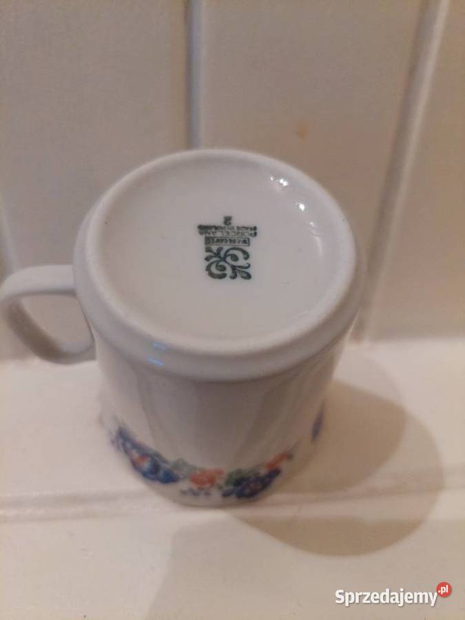 Komplet porcelanowy do mokki Łódź