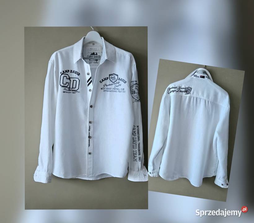 Camp David koszula 100 len rozmiar XL regular lubelskie Lublin