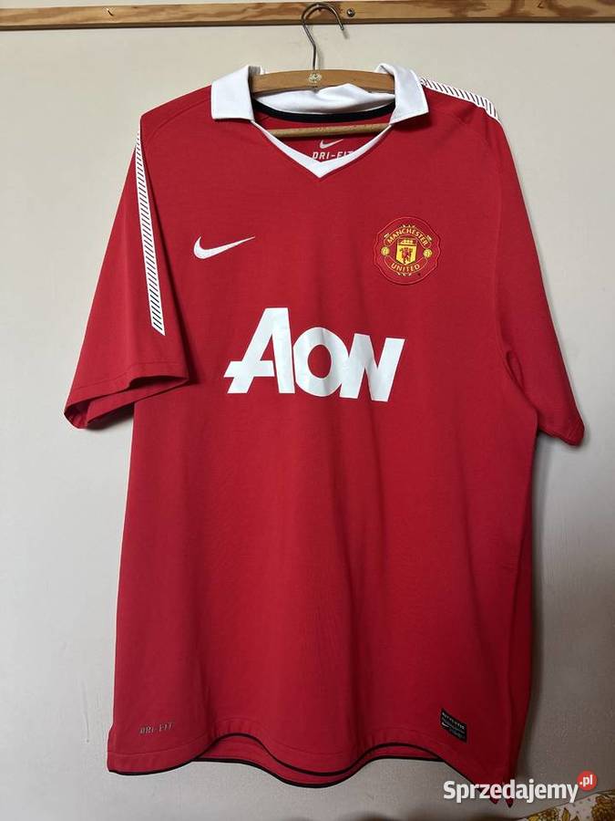 MANCHESTER UNITED 10 ROONEY 20102011 Nike XL Piłka nożna sprzedam