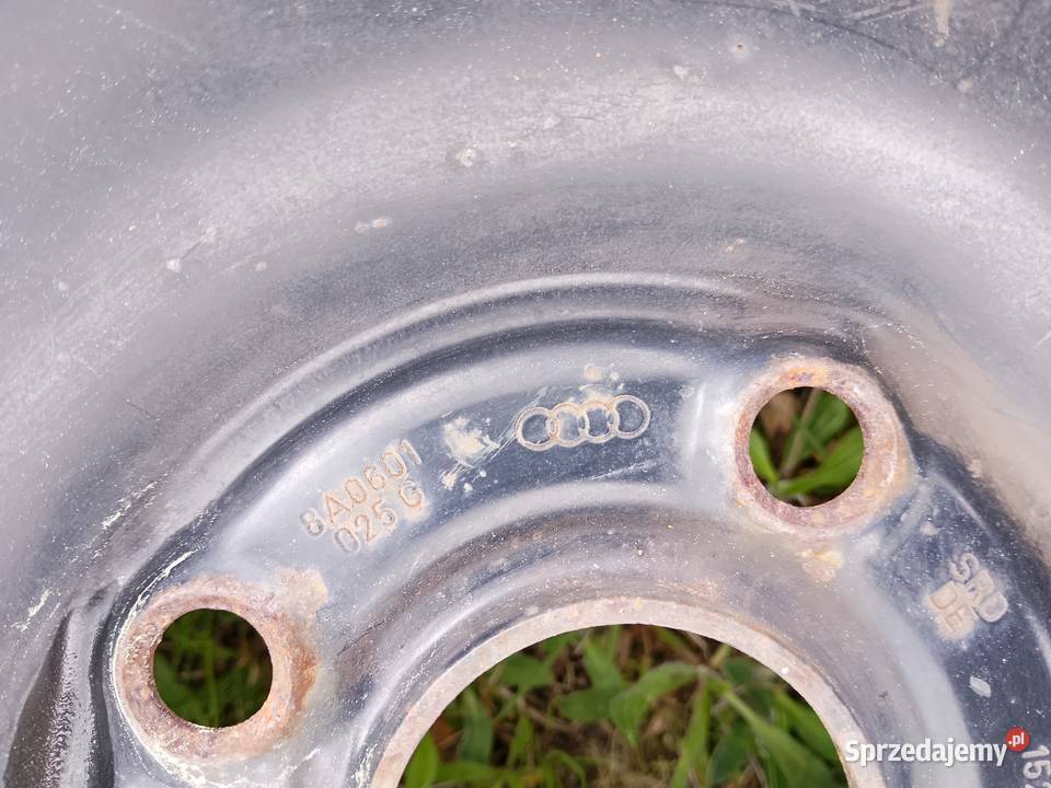 Felga stalowa 6Jx15H2 ET37 8A0601 025G Sławniów sprzedam