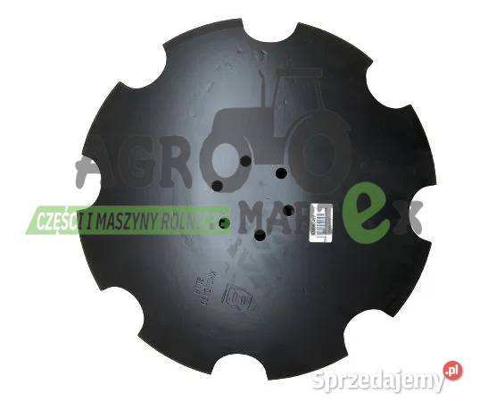 060304 TALERZ UZĘBIONY 520x5mm 6otw STROM dolnośląskie Wichrów