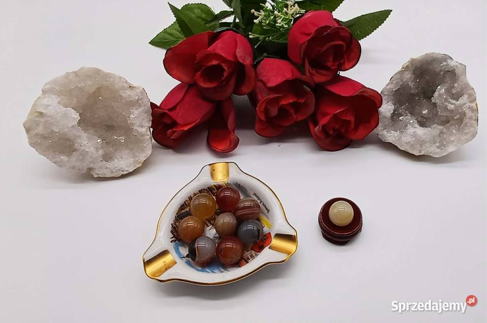 Mix kula naturalnego agatu 16 mm 7 Olsztyn