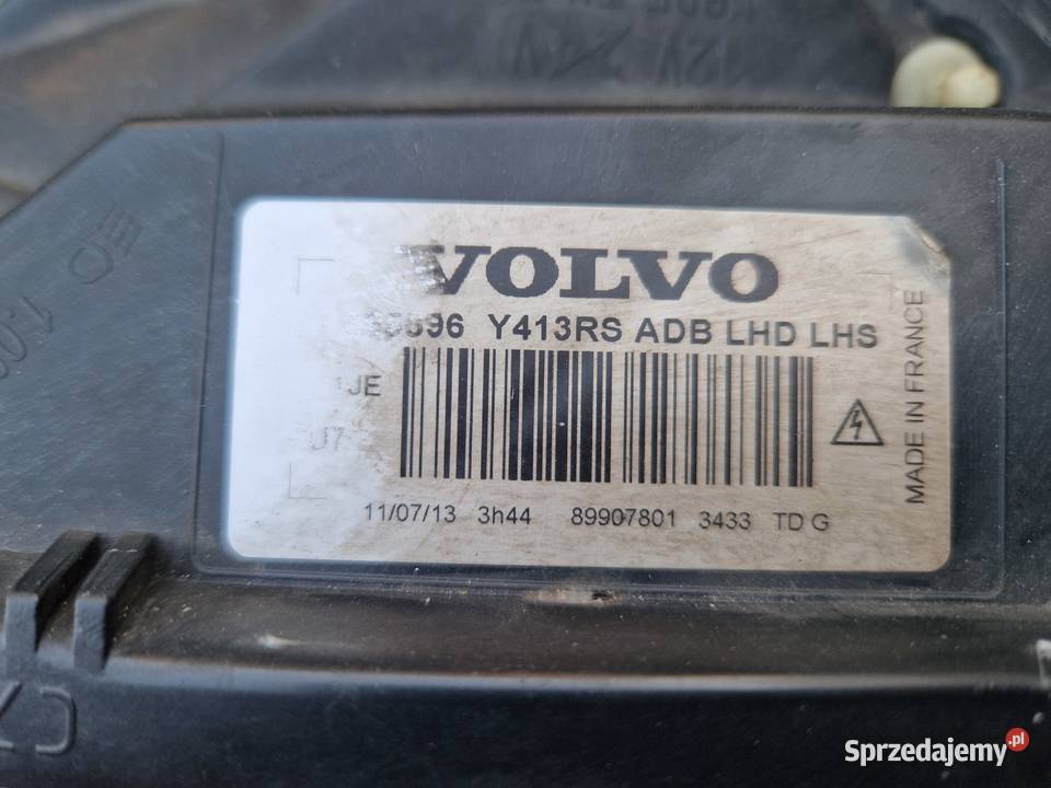 Lampa lewa Volvo xc60 lift 2015 31395896