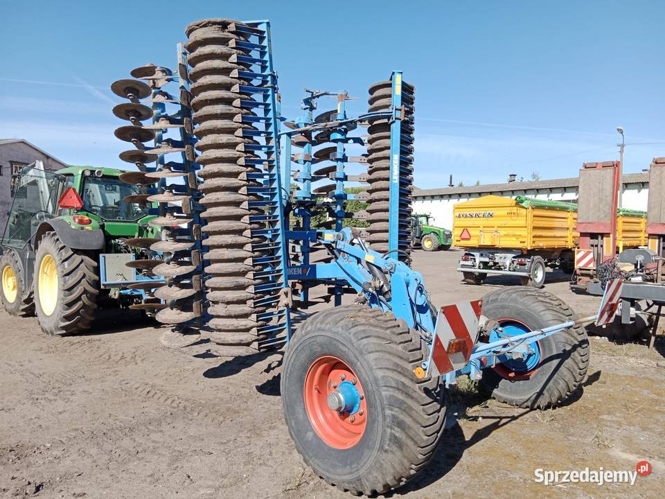 Brona talerzowa Lemken Heliodor 6m wielkopolskie