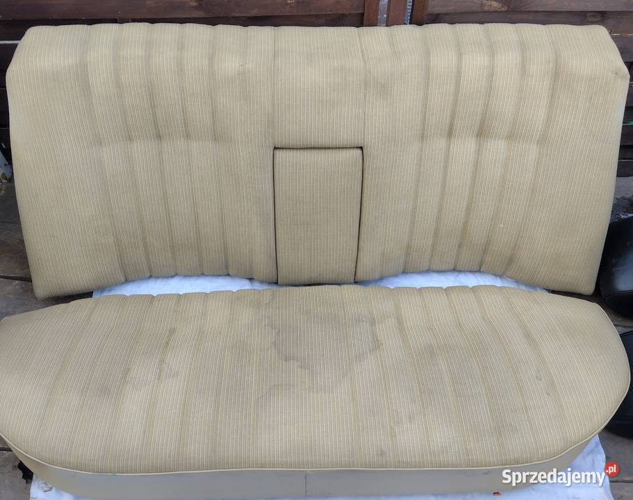 Mercedes W123 kanapa tył Cream 3seria dolnośląskie Łagiewniki
