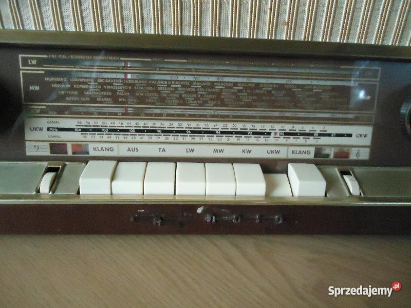 STARE KOLEKCJONERSKIE RADIO LAMPOWE GRUNDIG TYP Nowy Sącz sprzedam