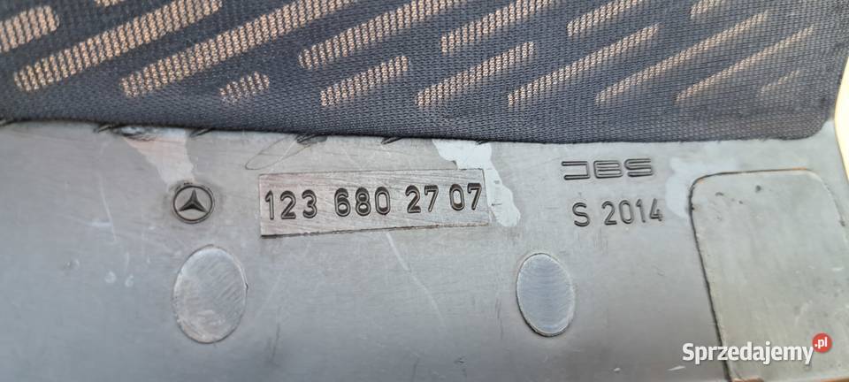 Maskownica głośnika Mercedes W123 beczka Luzino