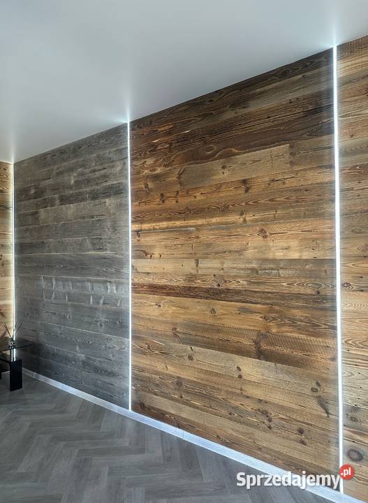 stare deski na ścianę rustykalne drewno wystrój Krosno