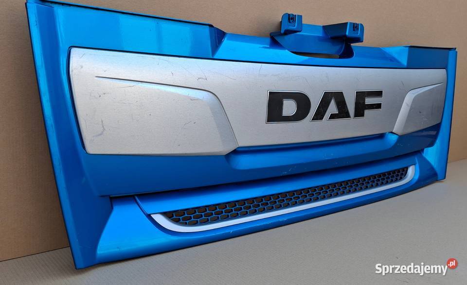 DAF XF 106 LIFT MASKA ATRAPA GÓRNA GRILL Bieleń