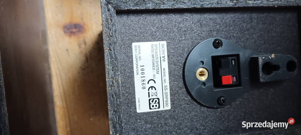 Głośniki Sony 6 do kina domowego ładny stan Kadzidło