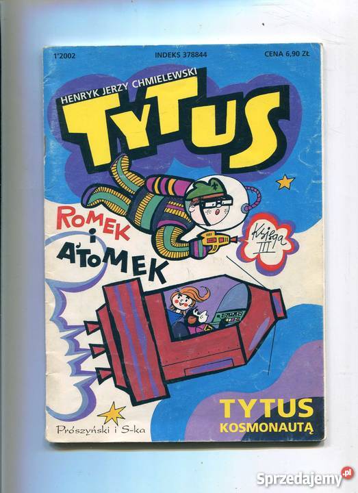 Tytus Romek i Atomek księga III Tytus kosmonautą Szczecin