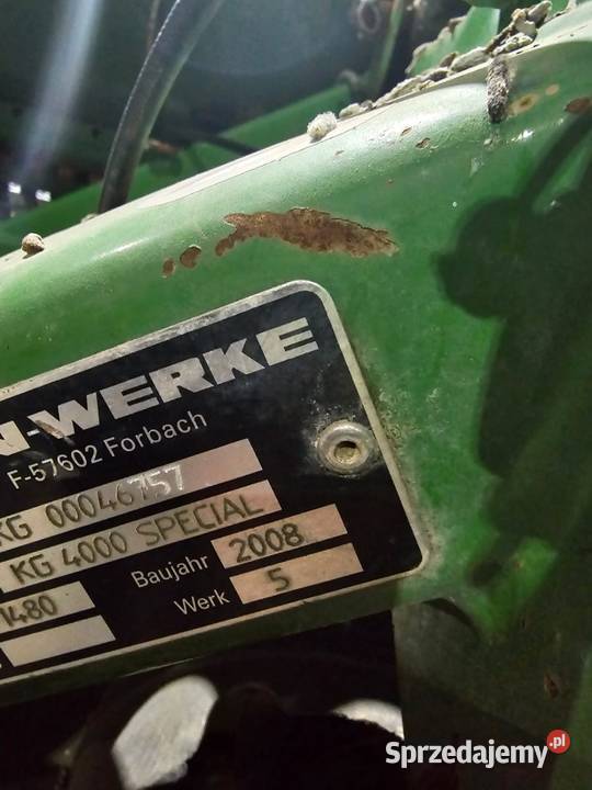 Rozsiewacz nawozów kuhn amazone sulky