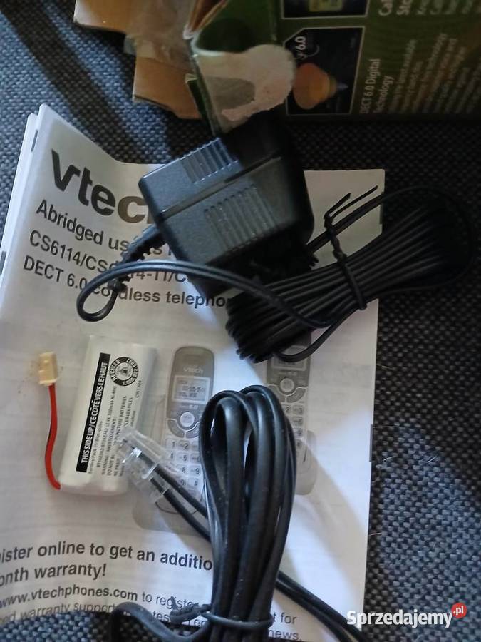Telefon Vtech stacjonarny