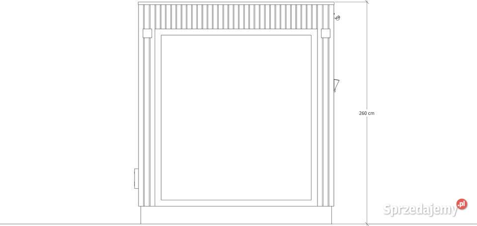 Sauna ogrodowa Alvi 220 x 200 Sauny