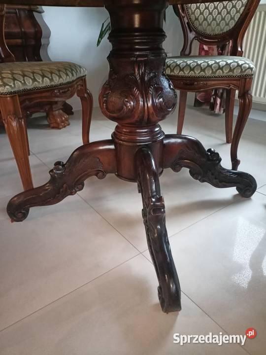 Przepiękny komplet barokowy lubuskie Sieniawa