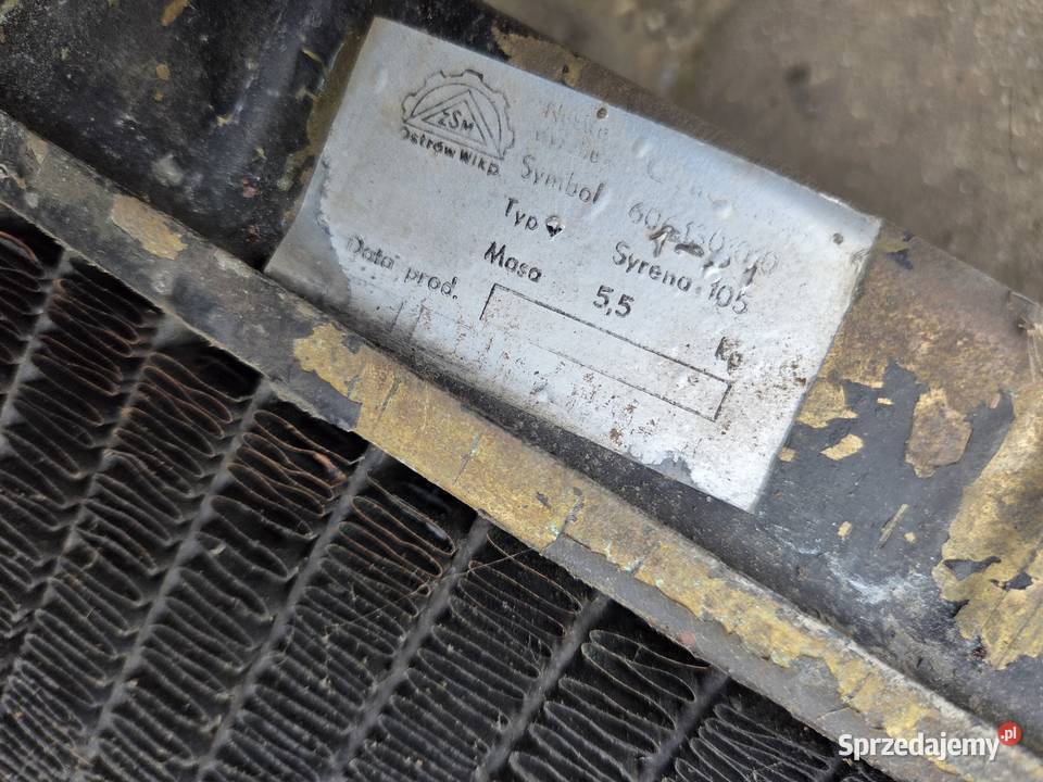 Syrena chłodnica Gliwice