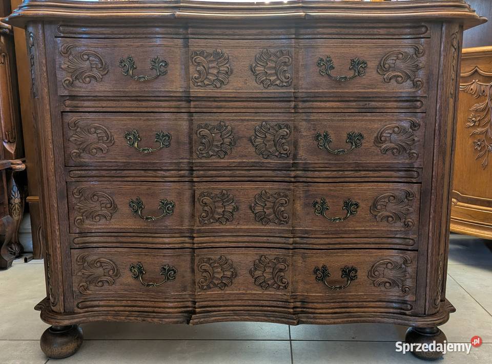 Piękna dębowa komoda sklep Dąbrowa Górnicza