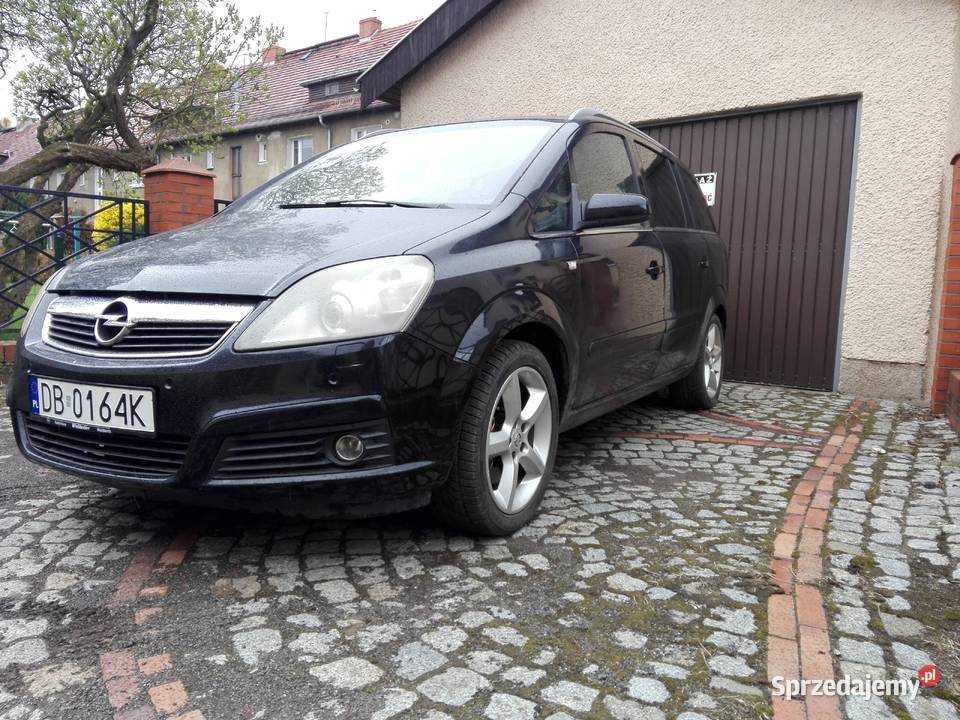 Opel Zafira 7 osobowy nieuszkodzony Zafira