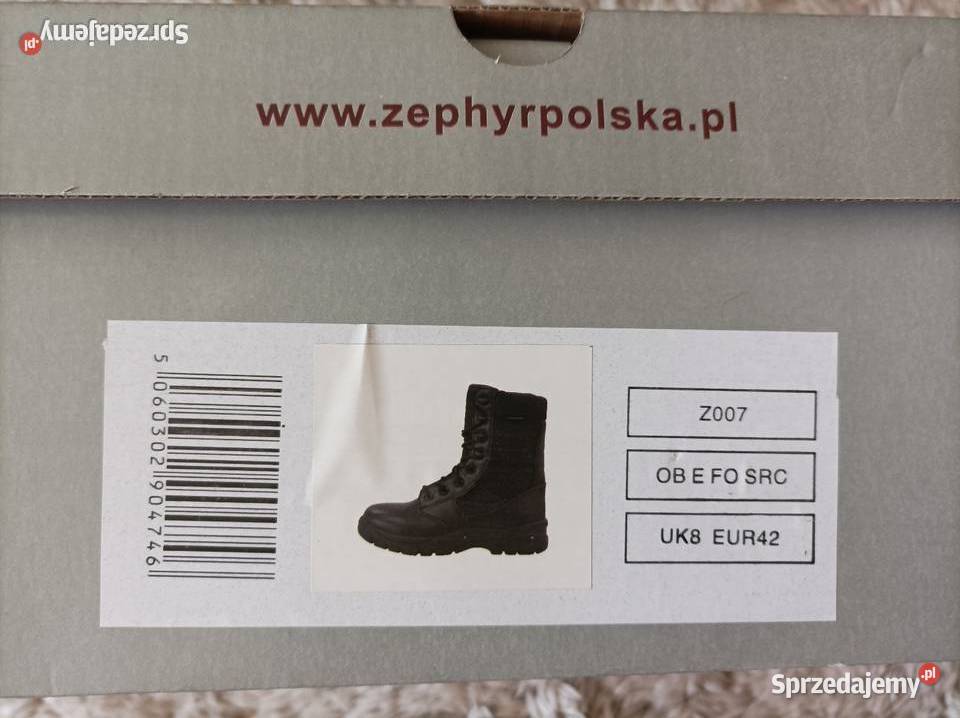 Sprzedam buty męskie wojskowe ochrona Pabianice sprzedam