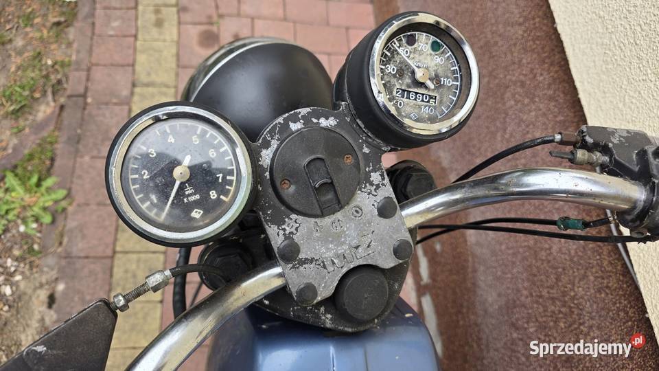 Mz etz 250 ifa motocykl dostawa ddr mz etz