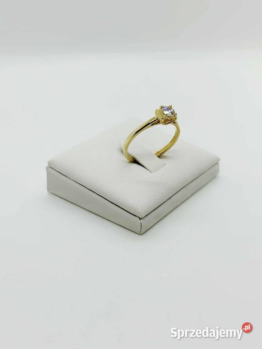 Nowy Złoty Pierścionek pr 585 224g Rozmiar 17 Elbląg