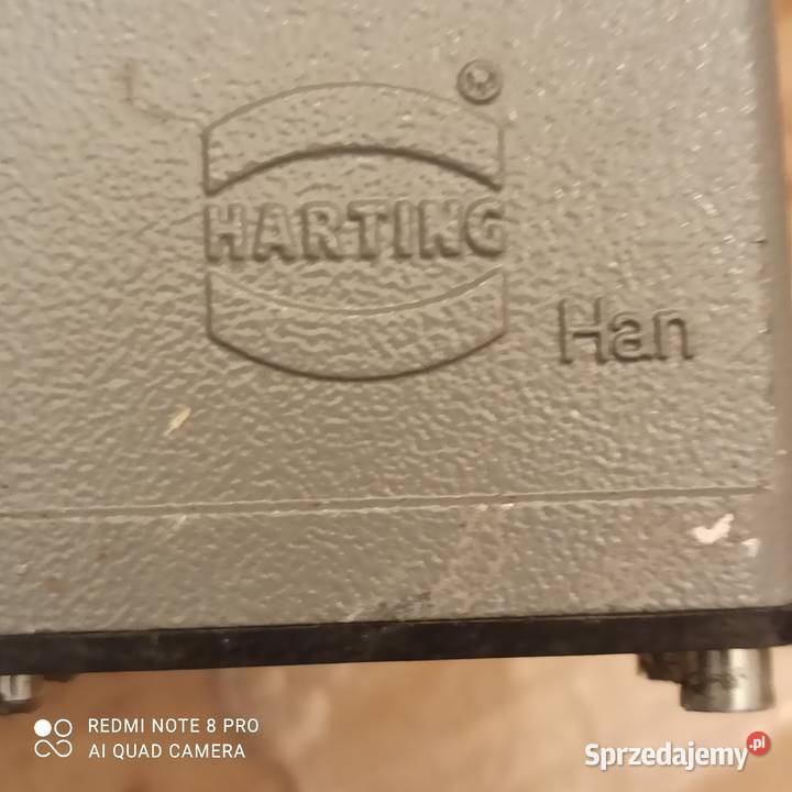 Złącze HARTING Wtyczka 10 PIN 15metra kabla wielkopolskie Nowy Tomyśl