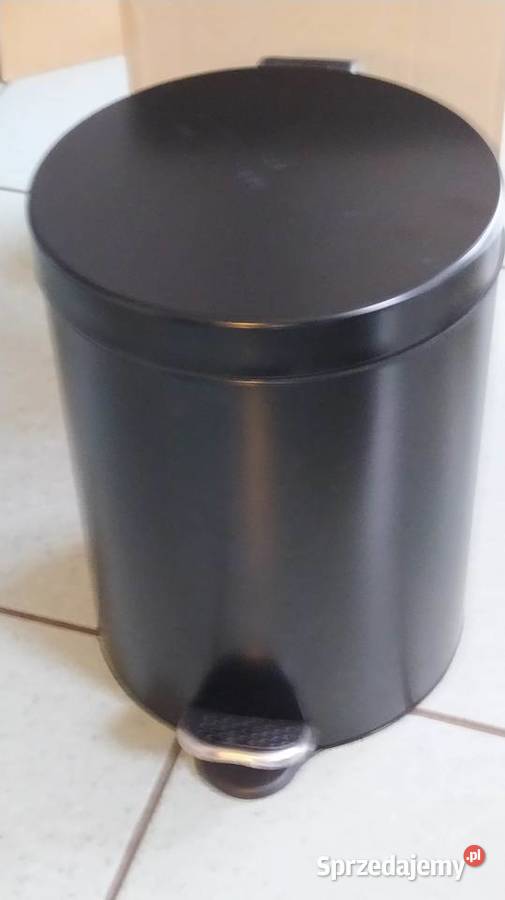 Kosz na śmieci 5L czarny Kalisz