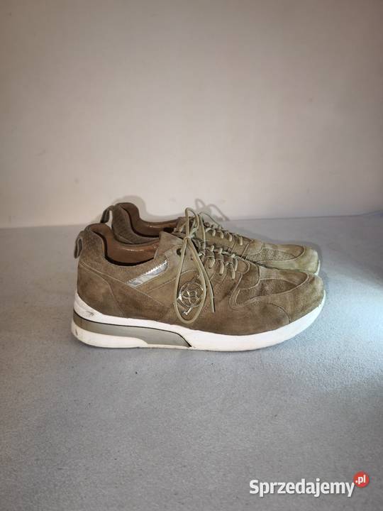 Kazar eleganckie zamszowe sneakersy