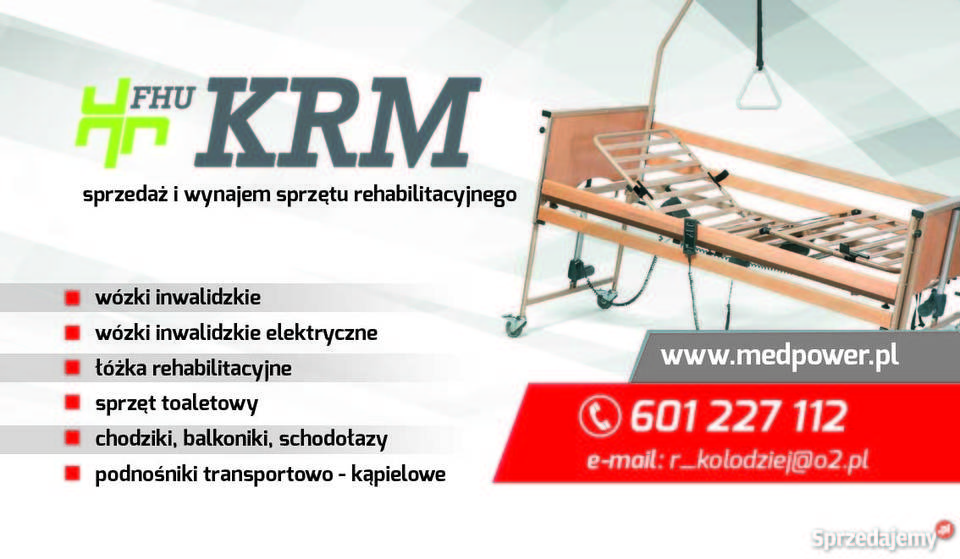 Wypożyczalnia łóżek łóżko rehabilitacyjne na Rzeszów