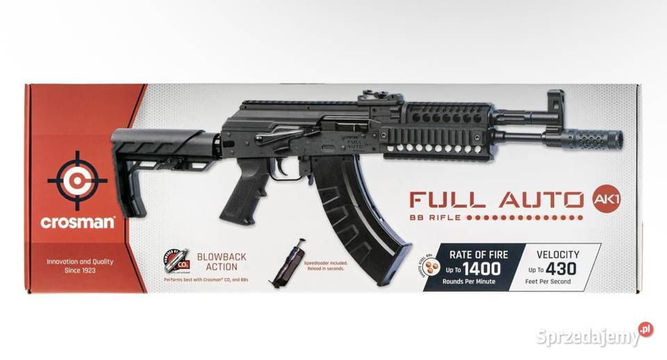 Wiatrówka CROSMAN AK1 Full Auto NOWA Konin