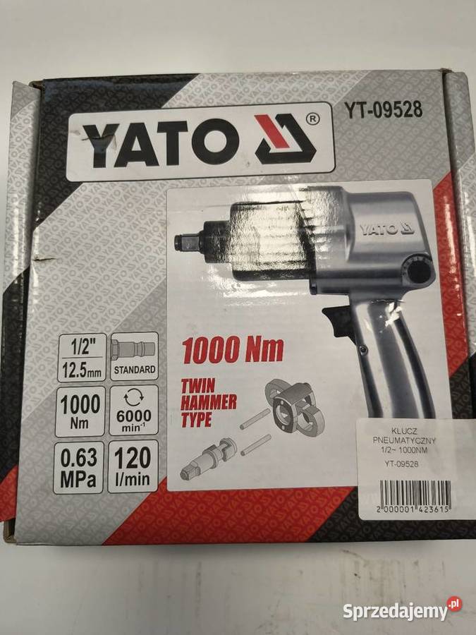 Klucz Pneumatyczny 12 1000NM Szczecin sprzedam