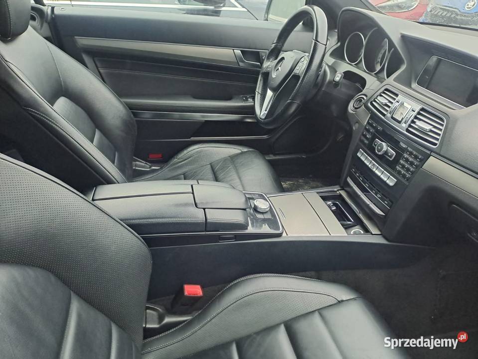 Mercedes E220 Coupe LIFT Automat Piekny z kurtyny powietrzne Dobrzyca