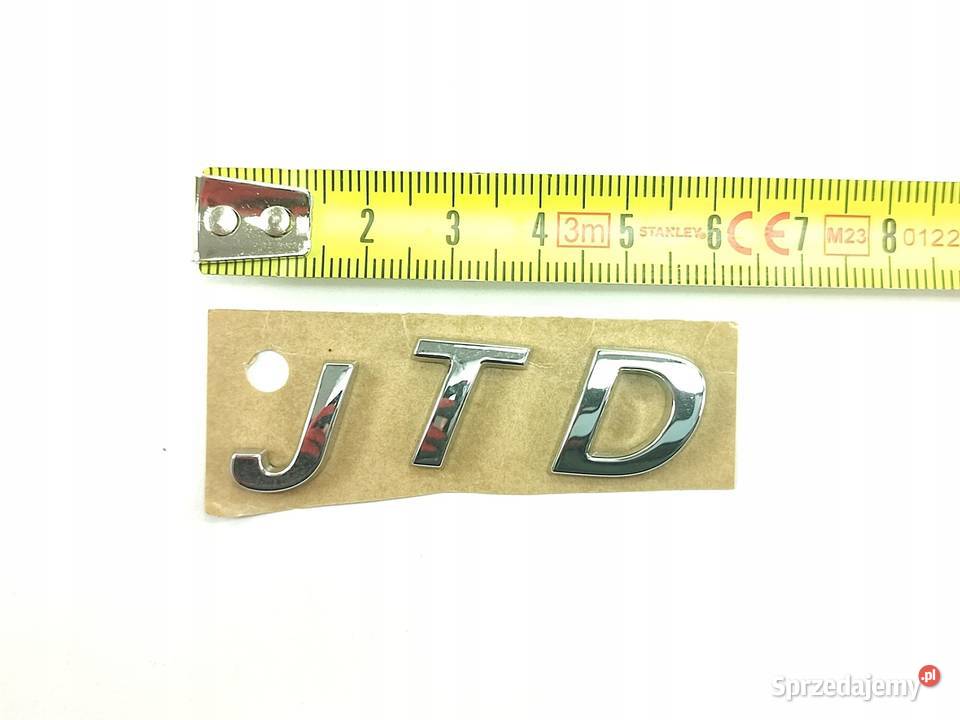 EMBLEMAT JTD FIAT PUNTO 19992003 NOWY ORYGINALNY