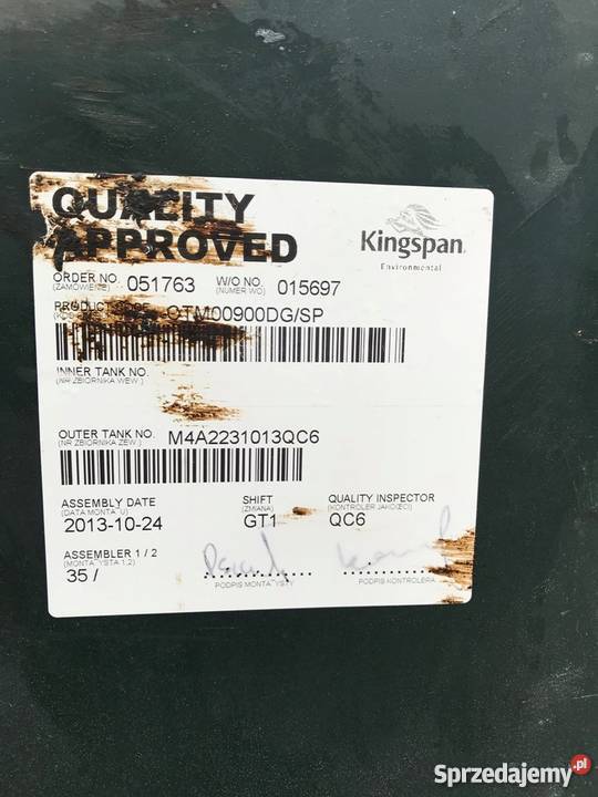 Mobilny zbiornik na paliwo Kingspan 900l mazowieckie Radom
