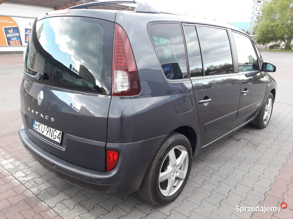 ESPACE 20 Dci NAVI 173 2008 Półskóra Sprawny kurtyny powietrzne Toruń
