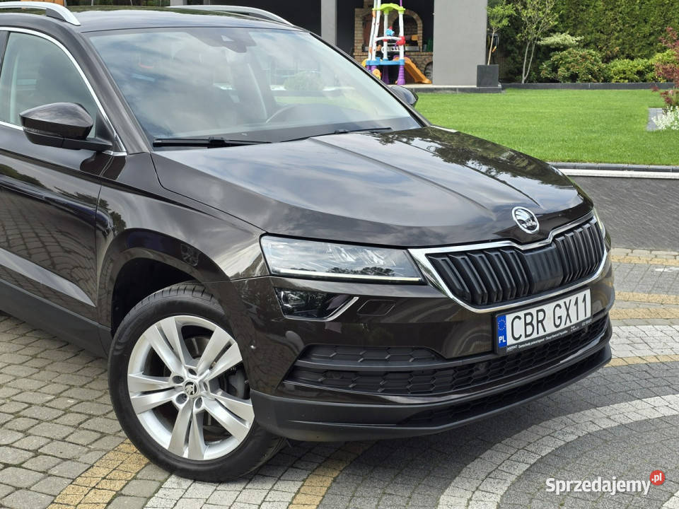 koda Karoq 20 TDi 150 DSG 4x4 STYLE Salon wielofunkcyjna kierownica Skępe sprzedam