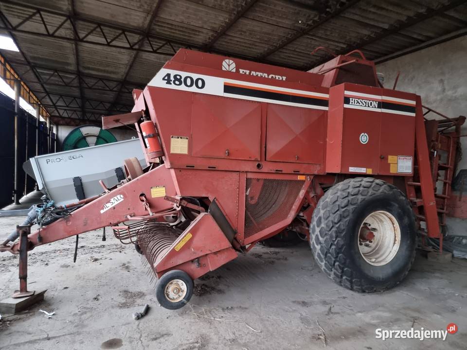 Prasa HESSTON 4800 wielkogabarytowa wielkopolskie