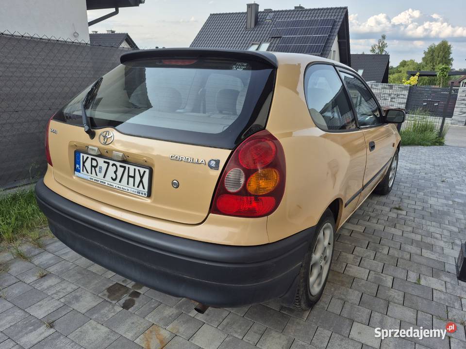 Toyota Corolla e11 pierwszy właściciel salon Toyota Myślenice
