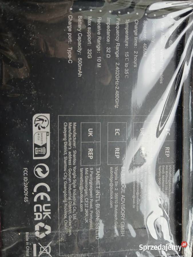 Sluchawki bluetooth idealne na prezent sprzedam