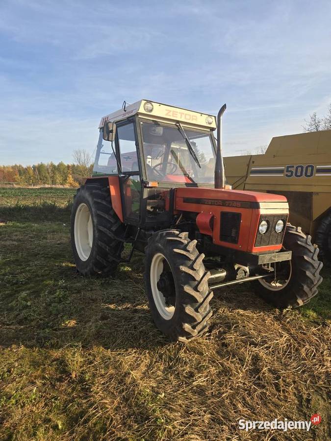 Ciągnik rolniczy Zetor 7745 i 7245 oryginał