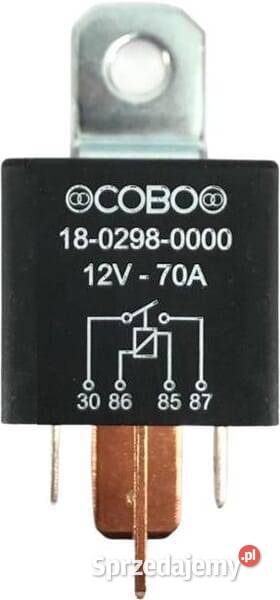 Przekaźnik 12V 70A AV180298000