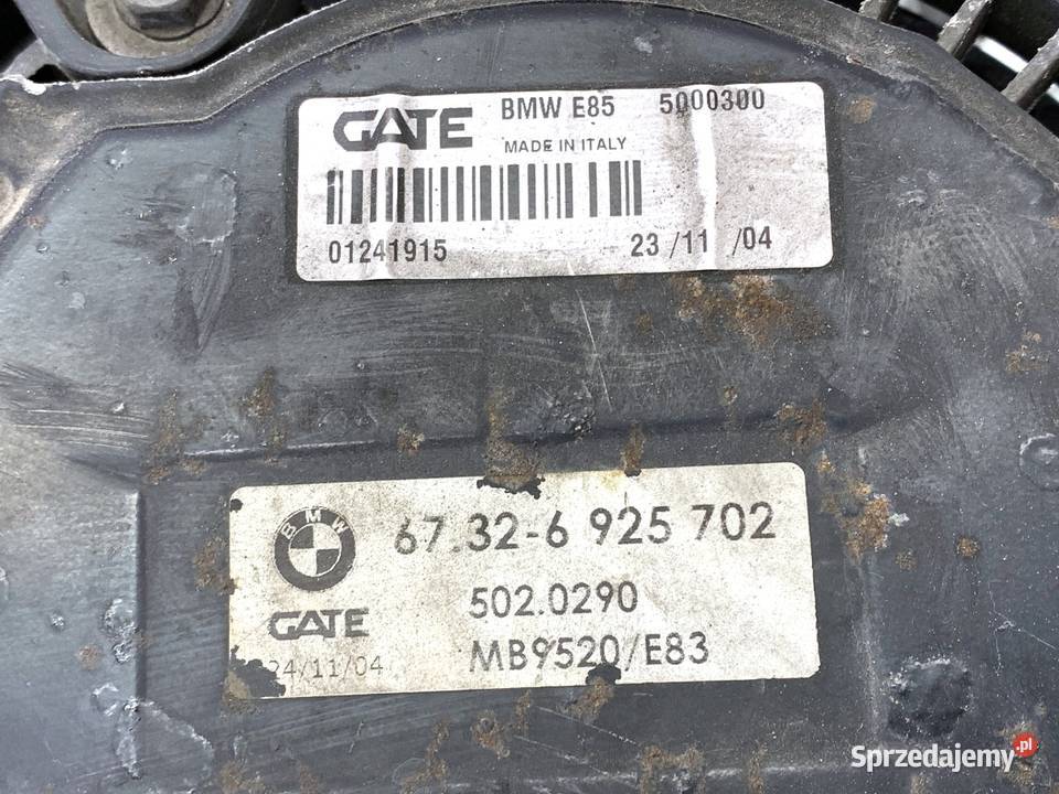 WENTYLATOR KLIMATYZACJI BMW E83 6925702 20 150