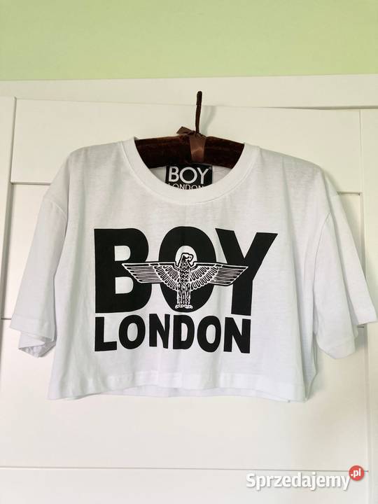 Nowa koszulka crop top oversize Boy London Nisko