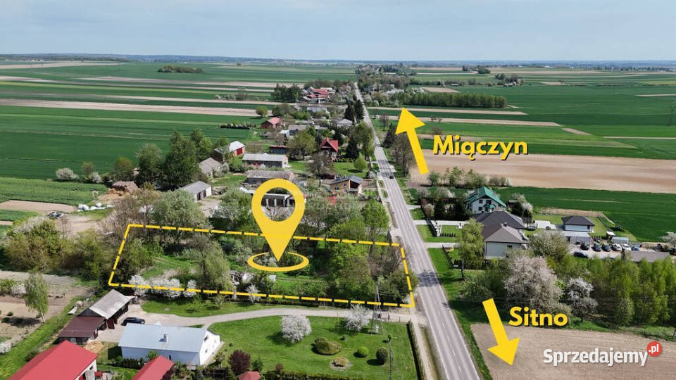 Działka 025 ha z mediamicisza zieleń potencjał 31m lubelskie Horyszów-Stara Kolonia