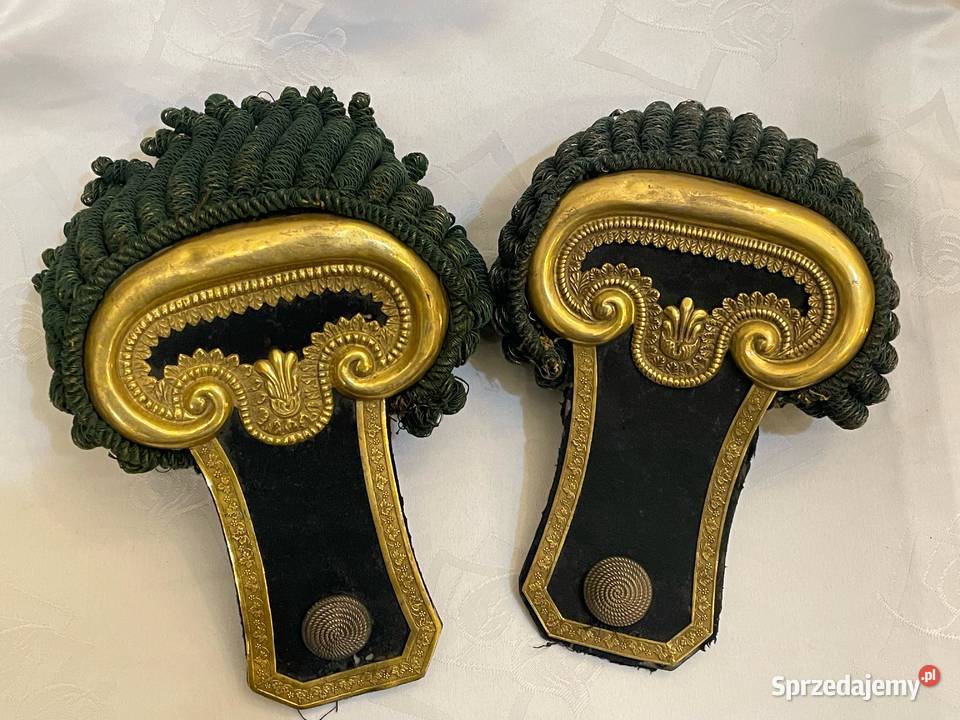 Oryginalne epolety carska Rosja małopolskie Kraków