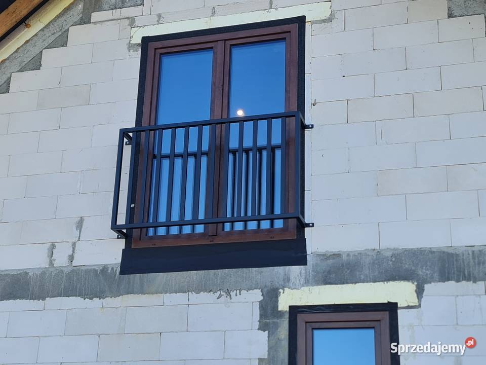 Balkon Francuski LOFT Balustrada zewnętrzna pod Chwaszczyno