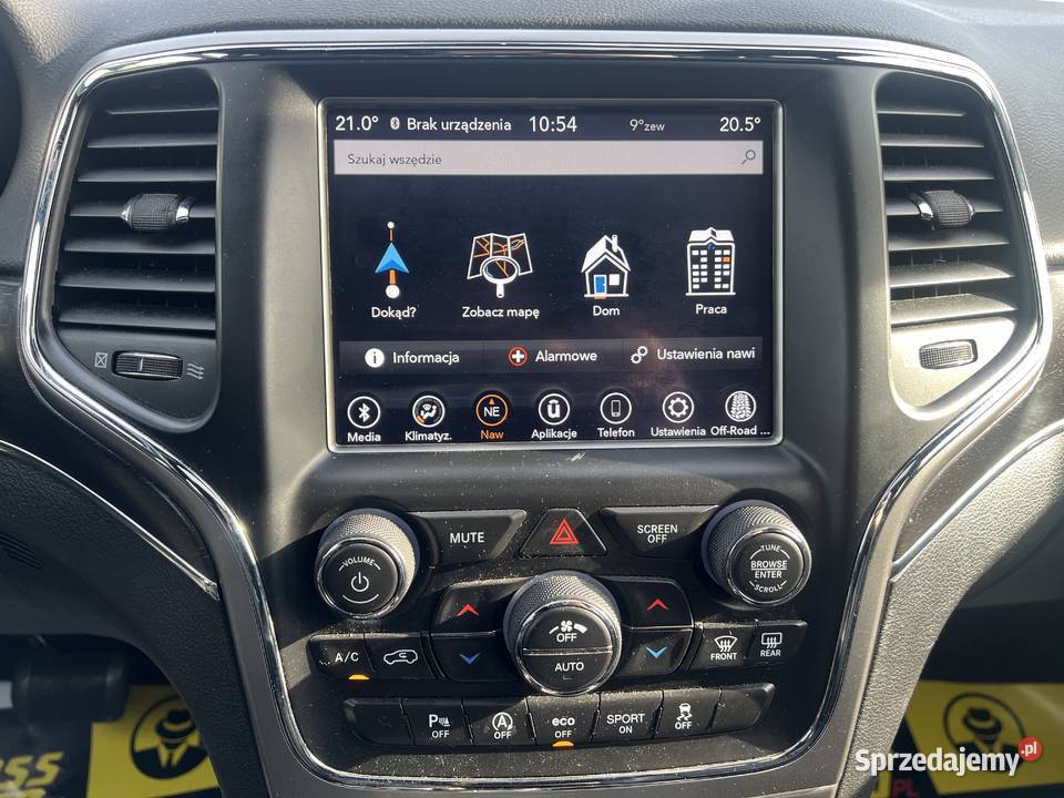 Jeep Grand Cherokee 2018 mazowieckie Warszawa