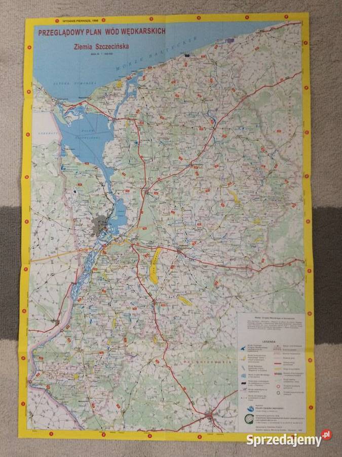 196 Plan Wód Wedkarskich Ziemia Szczecińska Szczecin