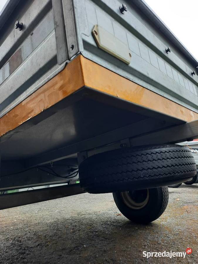 Przyczepka lekka z kiprem koło zapasowe Będzin sprzedam